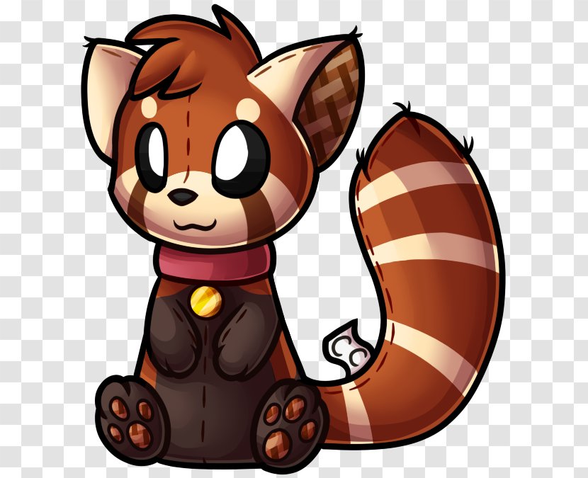 Red Panda Giant Drawing Art Clip - Flower Transparent PNG