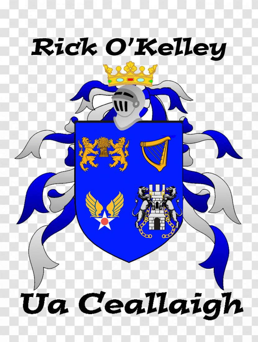 Coat Of Arms Crest Ireland Family Surname - Logo - Kelley Farm Transparent PNG