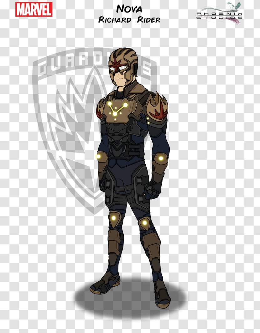 Nova Corps Black Panther Superhero Marvel Cinematic Universe - Armour Transparent PNG
