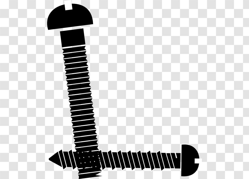 Fastener Screw Bolt Nut Clip Art Transparent PNG