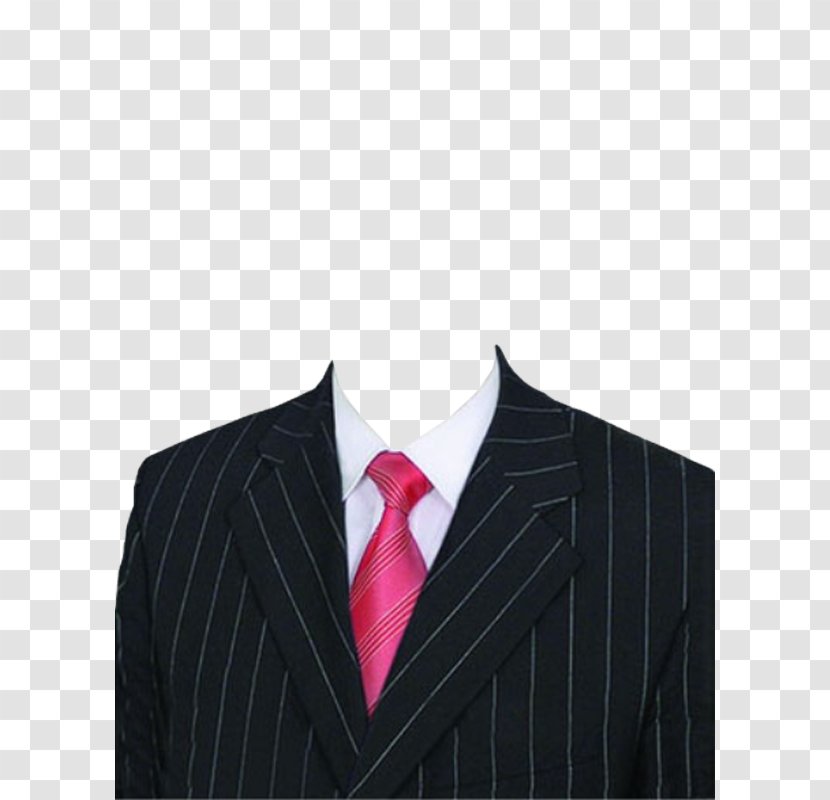 Necktie Suit Shirt Pink - Gentleman - Striped And Red Tie Transparent PNG