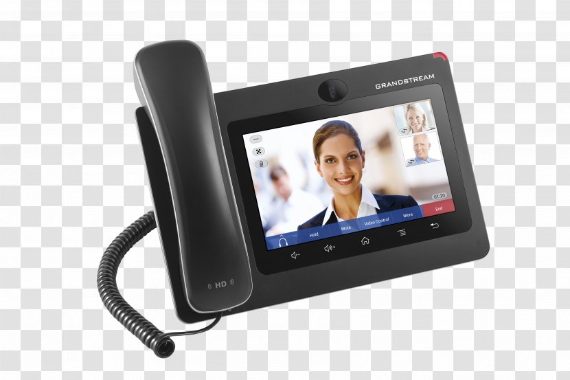 VoIP Phone Grandstream GXV3275 Networks Telephone Videotelephony - Android Transparent PNG