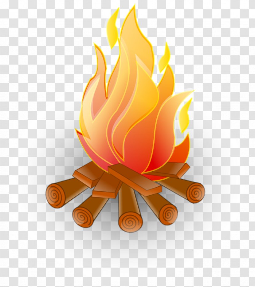 Flame Fire Clip Art - Orange - Burn Transparent PNG