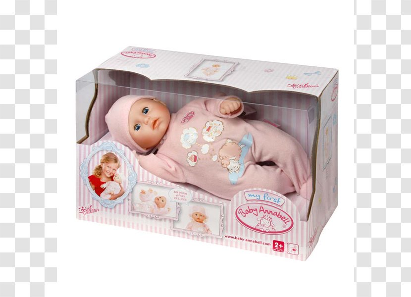 Doll Infant Zapf Creation Toy Child - Annabelle Transparent PNG