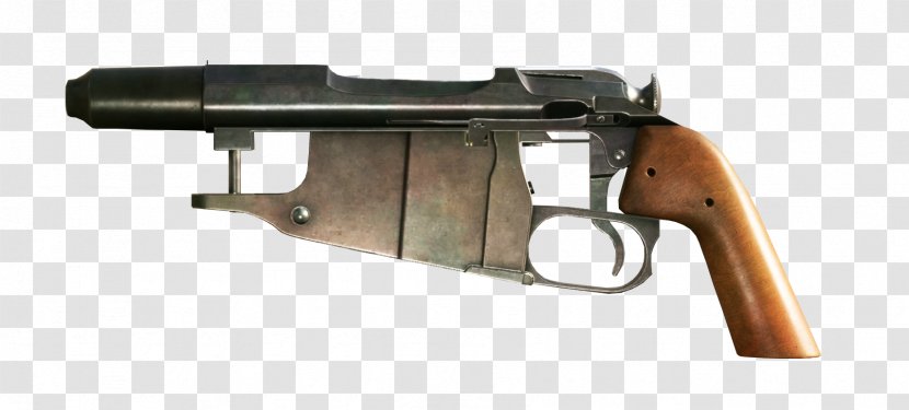 Trigger Firearm Pistol Gun Weapon - Cartoon - Mosin Nagant Sniper Transparent PNG