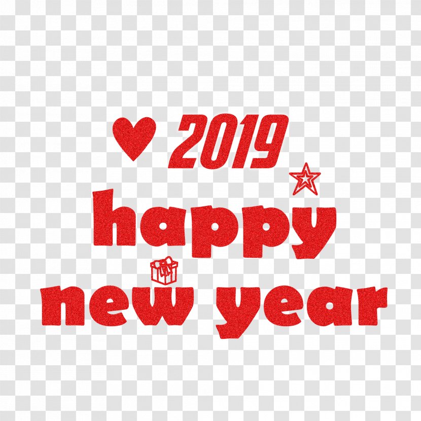 Happy New Year 2019 Wishes . - Area - Computer Monitors Transparent PNG