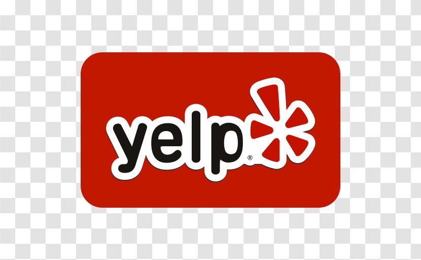 Logo Yelp Brand Clip Art - Review - Red Transparent PNG