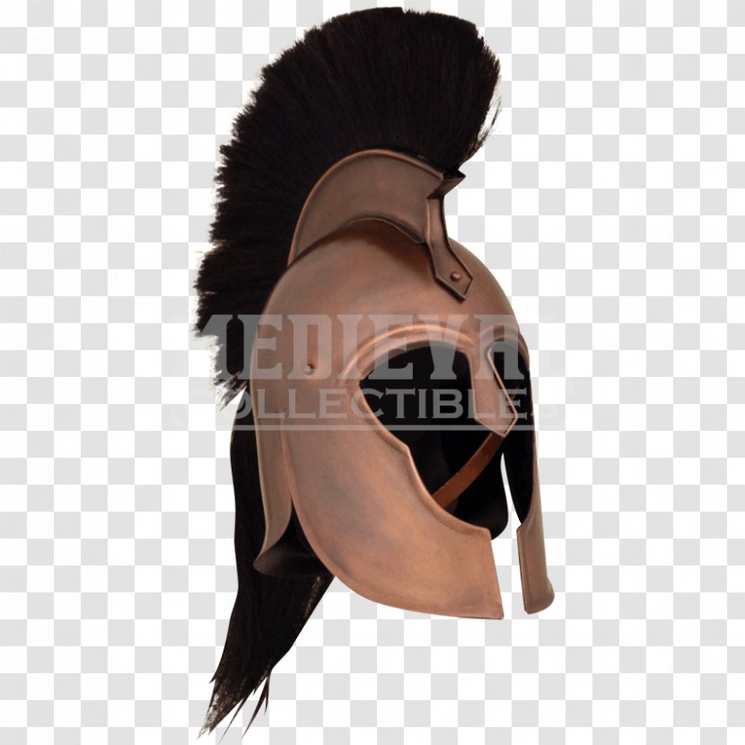Trojan War Achilles Troy Equestrian Helmets Hector - Neck - Greek Helmet Transparent PNG