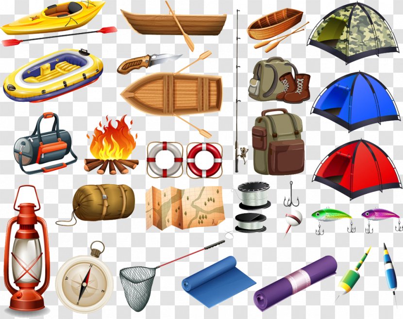 Camping Tent Outdoor Recreation Clip Art - Royaltyfree - Tools Transparent PNG