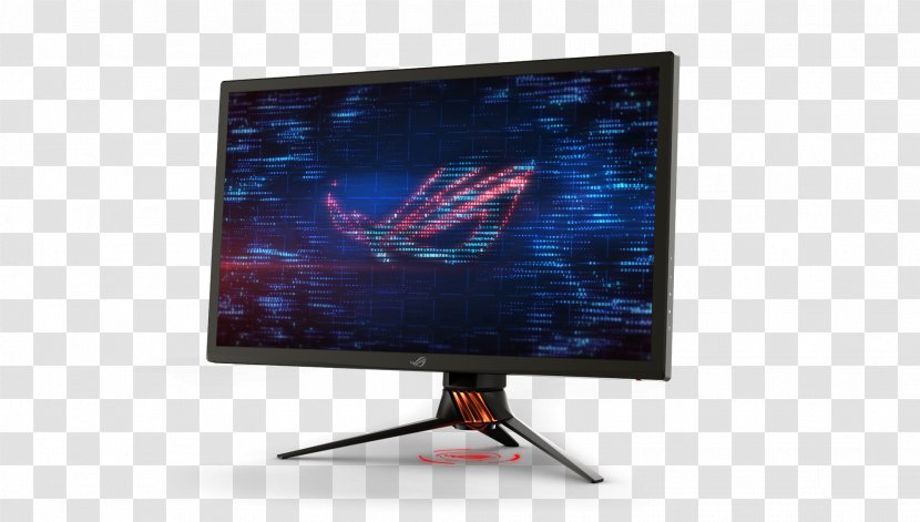 ROG Swift 4K HDR Gaming Monitor PG27UQ Computer Monitors Nvidia G-Sync Refresh Rate Resolution - Freesync Transparent PNG