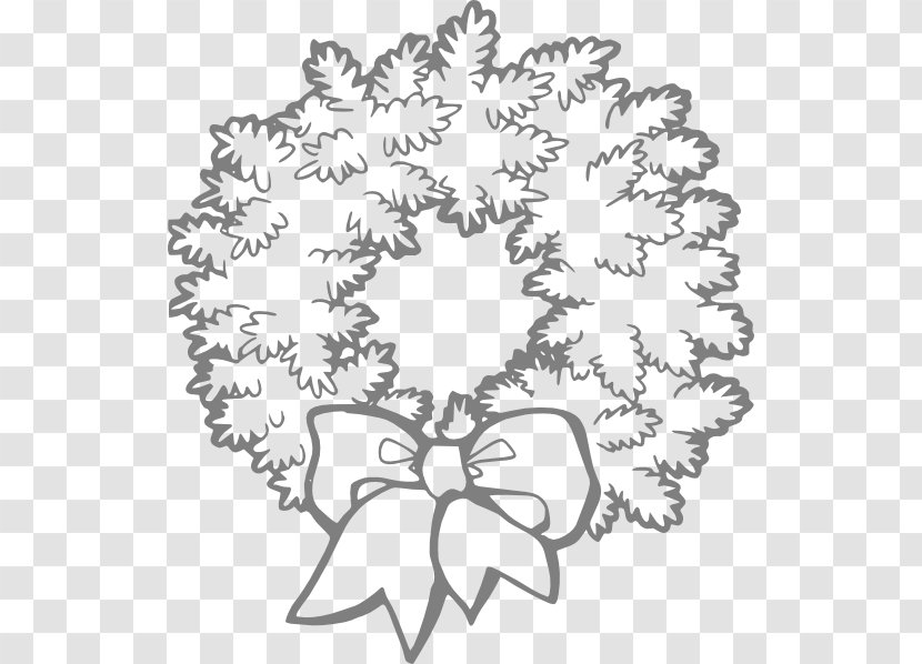 Advent Wreath Christmas Garland Clip Art - Tree - Clipart Transparent PNG