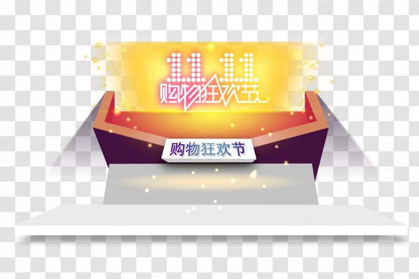 Carnival Singles' Day Shopping Poster - Advertising - Dual 11 Transparent PNG