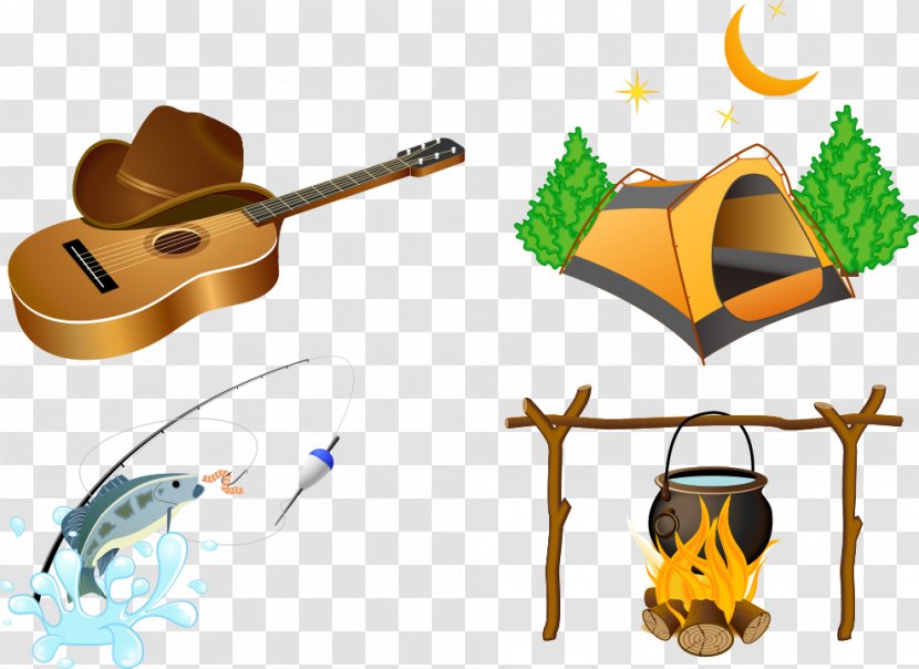 Camping Outdoor Recreation Campfire Icon - Royaltyfree - Vector Field Survival Element Transparent PNG