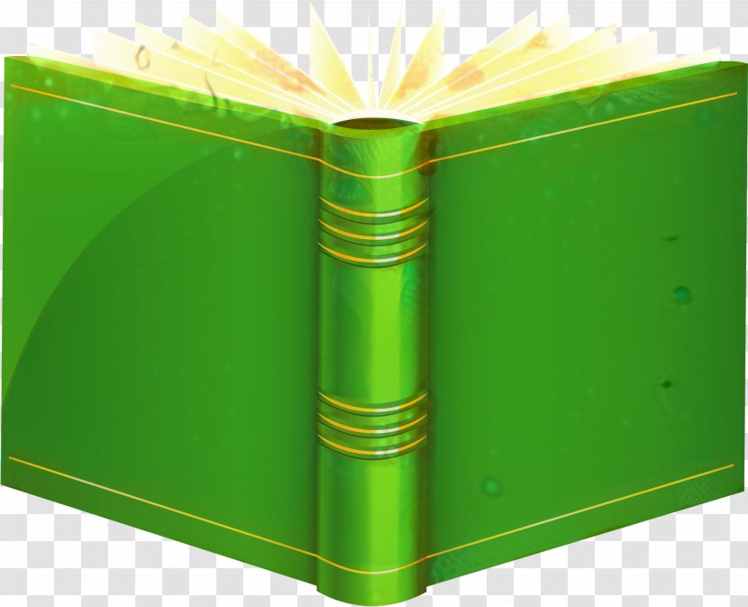 Library Cartoon - Book Collecting - Rectangle Green Transparent PNG