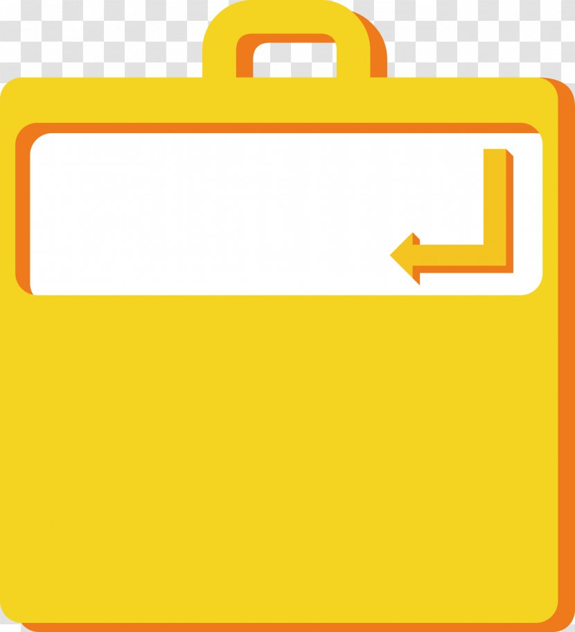 Directory Tag Yellow Icon - Folder Label Transparent PNG