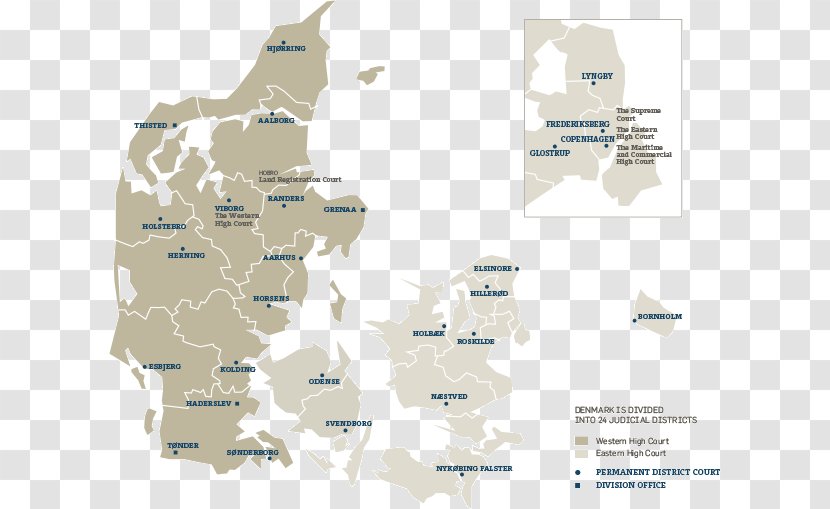 Danish Courts Of Denmark United States District Court - Royaltyfree - Map Transparent PNG