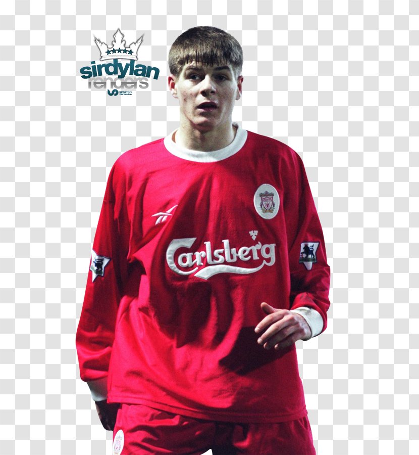 Steven Gerrard Liverpool F.C. 2005 UEFA Champions League Final England National Football Team - T Shirt Transparent PNG