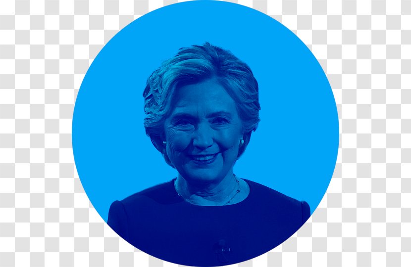 Hillary Clinton White House US Presidential Election 2016 Republican Party Nominee - Electric Blue Transparent PNG