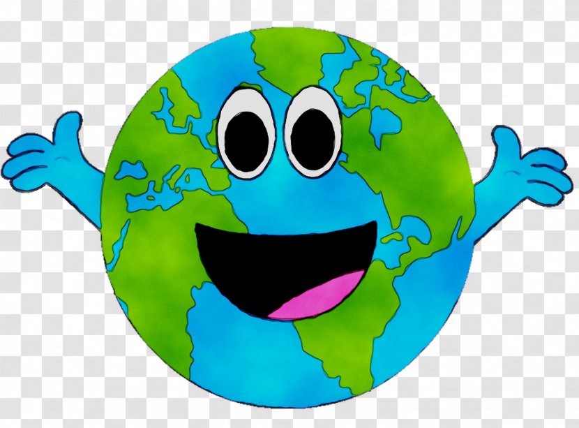 Earth Day Image Illustration Clip Art - Smile - Sticker Transparent PNG