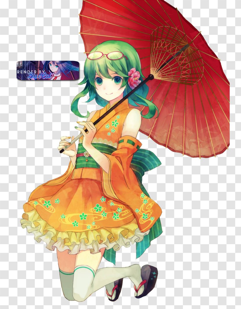 Megpoid Vocaloid Pixiv Megurine Luka Mayu - Cartoon - Kimono Transparent PNG