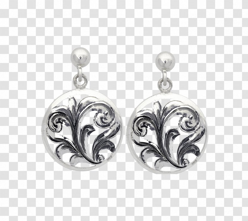 Earring Filigree Sterling Silver Charms & Pendants - Wire Transparent PNG