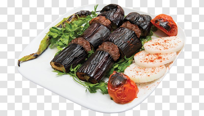 Doner Kebab Patlıcanlı Kebap Turkish Cuisine Kokoretsi - Food - Salad Transparent PNG