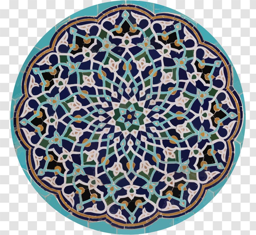 Jameh Mosque Of Isfahan Yazd Islamic Art - Designs Transparent PNG