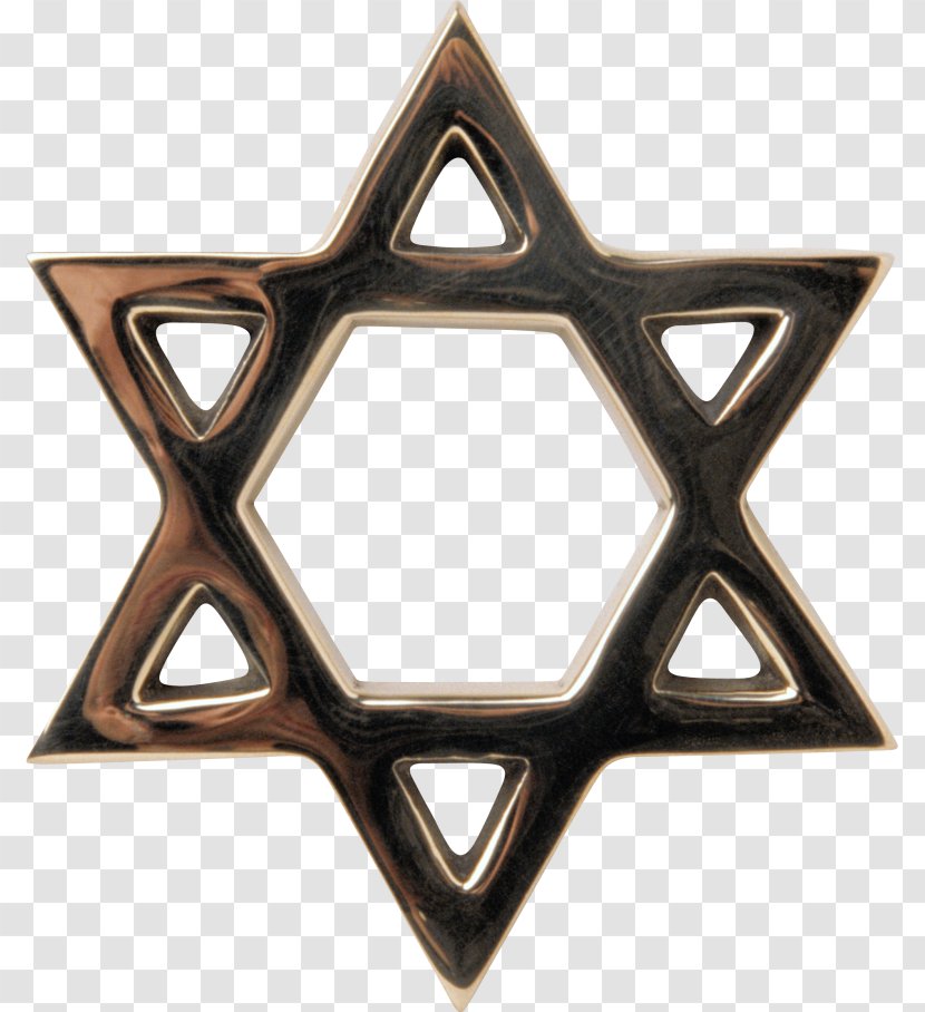 Star Of David Judaism Jewish Symbolism Hexagram Transparent PNG