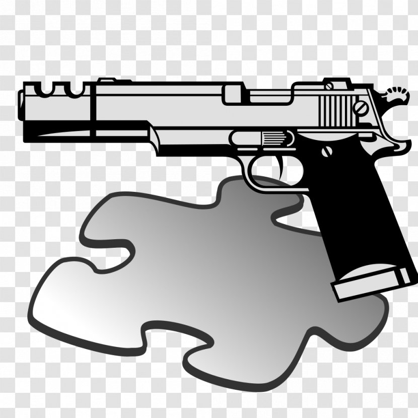 Firearm Pistol Clip Art - Flower Transparent PNG