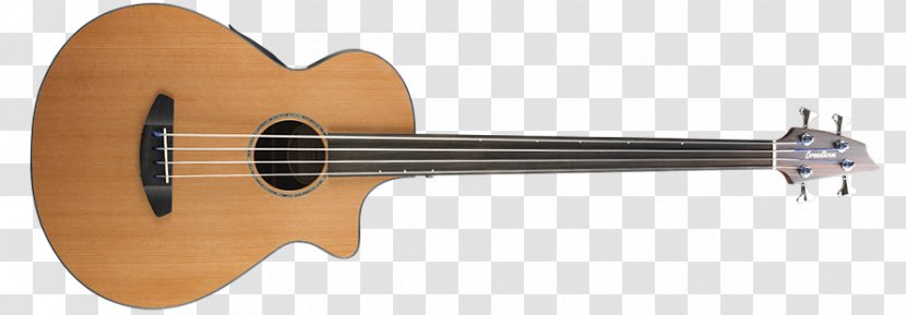 Acoustic Bass Guitar Fretless - Neck Transparent PNG