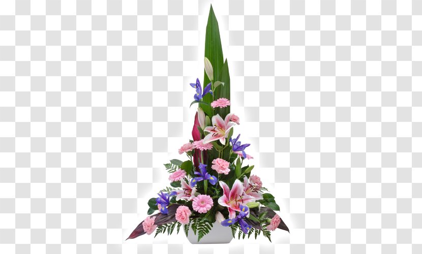 Floristry Cut Flowers Lilium Flower Bouquet - Arranging Transparent PNG