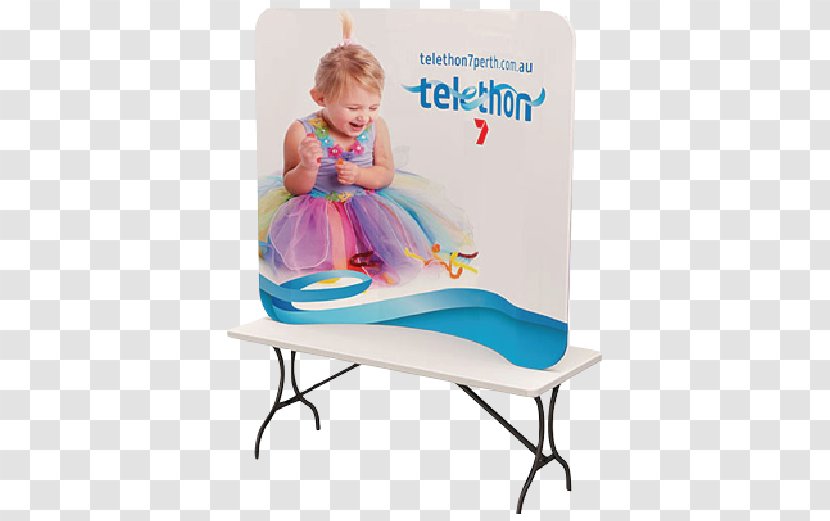 Textile Printing Trade Banner - Toddler - Avery Table Tent Designs Transparent PNG