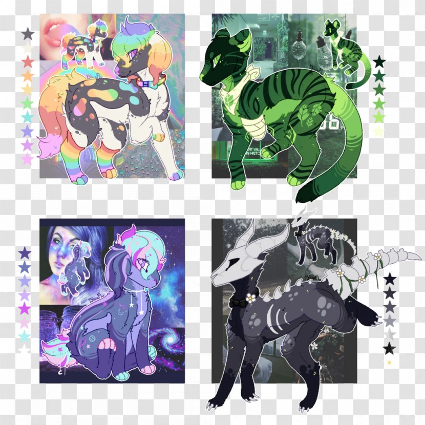 Animated Cartoon Fiction Legendary Creature - Aesthetic Posters Transparent PNG