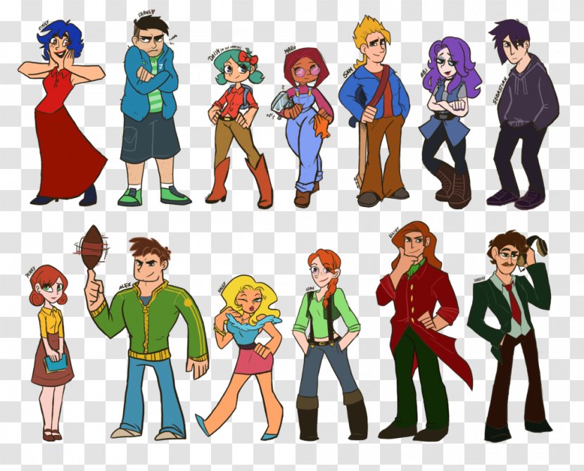 Stardew Valley Bachelor Fan Art Marriage Video Game - Fictional Character Transparent PNG