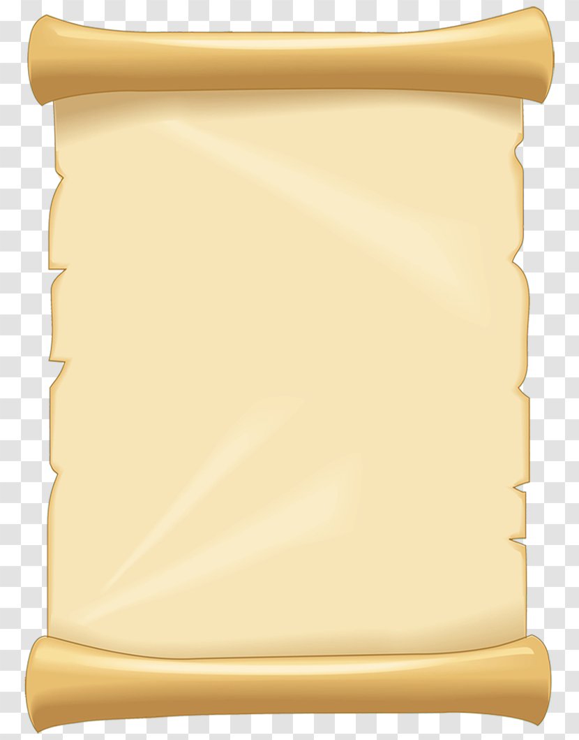 Kraft Paper Parchment Label Scroll - Wood Transparent PNG