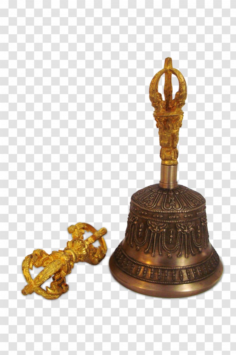 Brass Ghanta 01504 Bronze - Bell Transparent PNG
