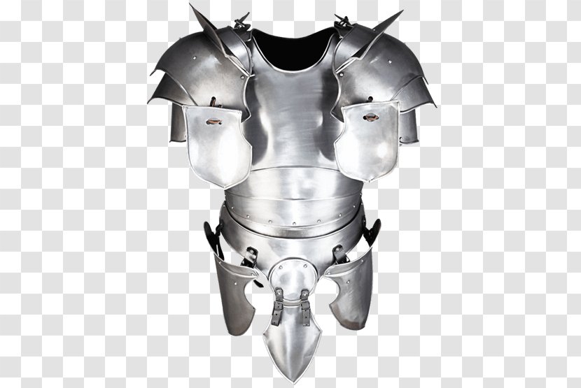 Components Of Medieval Armour Knight Body Armor Paladin - Live Action Roleplaying Game Transparent PNG