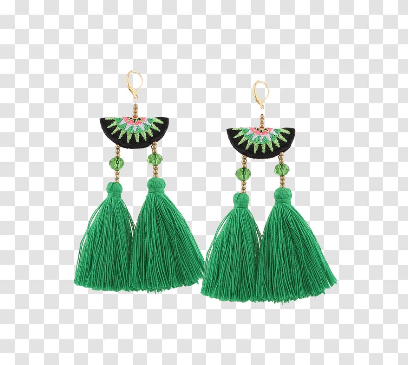Earring Fashion Tassel Boho-chic Bead - Handbag - Jewellery Transparent PNG