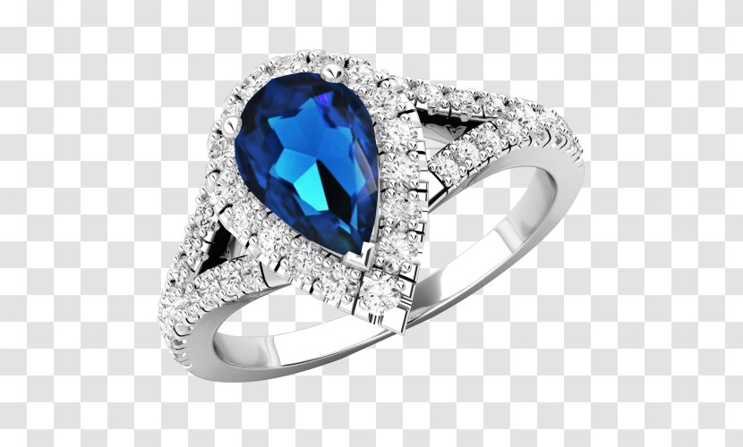 Sapphire Earring Wedding Ring Jewellery - Body Jewelry - Rings Transparent PNG