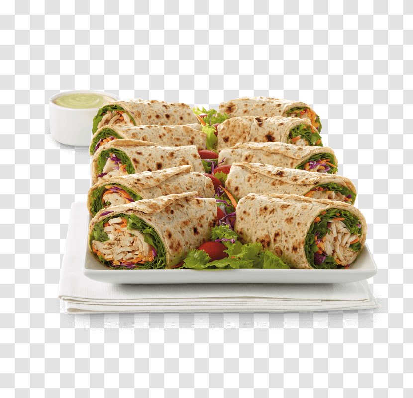 Wrap Chicken Sandwich Barbecue Salad Fast Food - Egg Transparent PNG