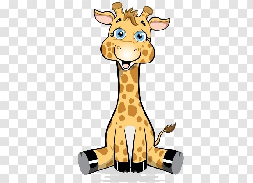 Baby Giraffes Cartoon Clip Art - Cuteness - Giraffe Transparent PNG