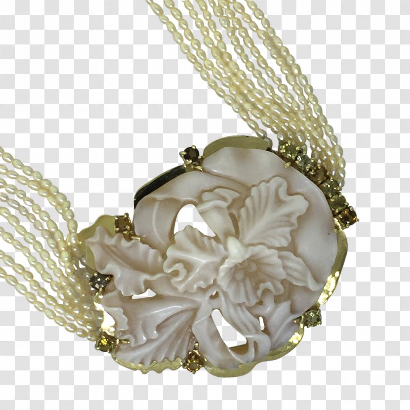 Cameo Necklace Keshi Pearls Jewellery Transparent PNG