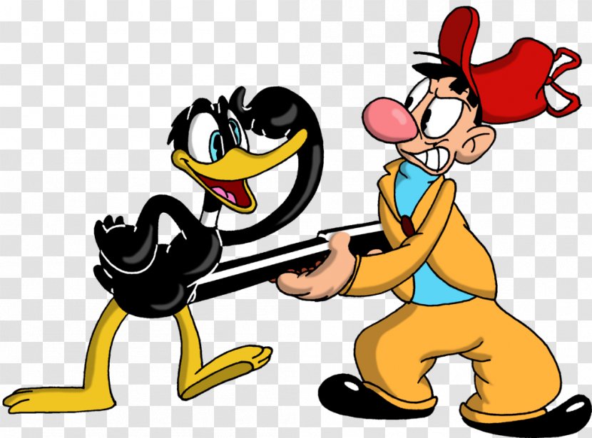 Daffy Duck Looney Tunes Waterfowl Hunting Curve Transparent PNG