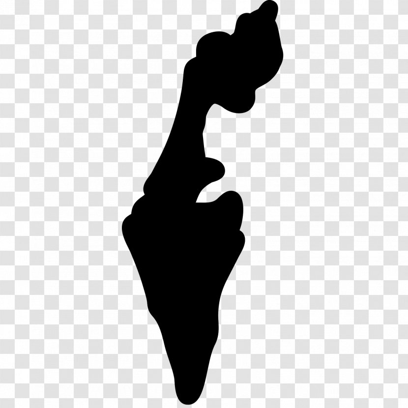 Israel Stencil Silhouette - Computer Font - Y Transparent PNG