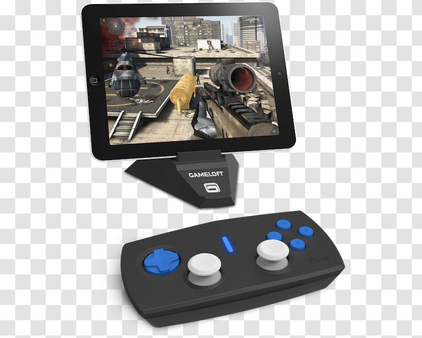 Duo Games Gamer For IPad / IPhone Ipod Touch Game Controllers Video - Playstation Accessory - Apple Transparent PNG