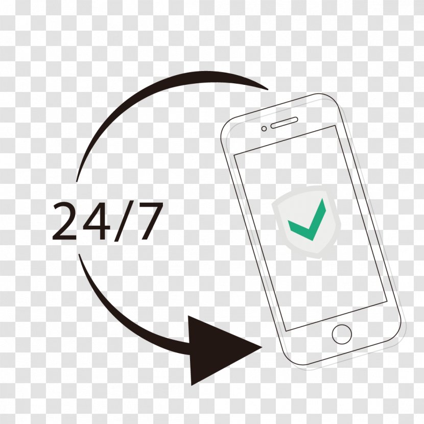 Mobile Phone App Development Windows Missed Call - Telephony - Linear Arrows Transparent PNG