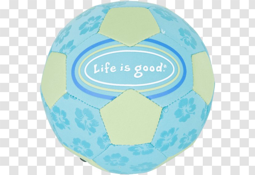 Product Design Turquoise Life Is Good - Text Messaging - Neon Blue Flaming Soccer Balls Transparent PNG