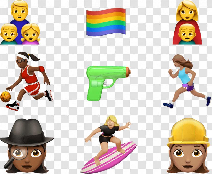 IOS 10 Emoji IPhone 6 Plus Rainbow Flag - Toy - Hand Transparent PNG