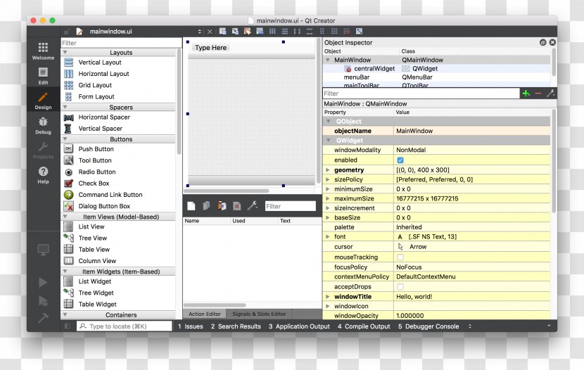 Computer Program Qt Designer Python User Interface - Pyqt Transparent PNG