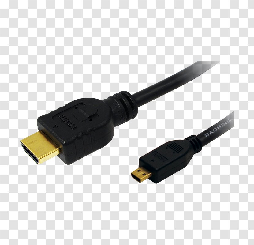 HDMI Electrical Cable Micro-USB Adapter - Technology - USB Transparent PNG